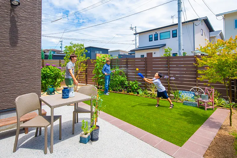 日常生活をより快適に　住まい想造プロジェクト　熊本　お庭・外構　屋根・外壁塗装