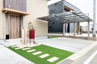 ドライテック（透水性コンクリート）　熊本　お庭・外構　屋根・外壁塗装　住まい想造プロジェクト